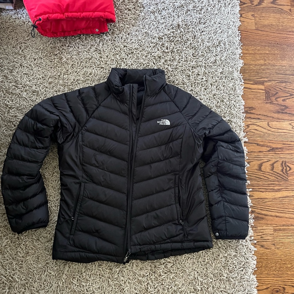 North Face thin puffer jacket
